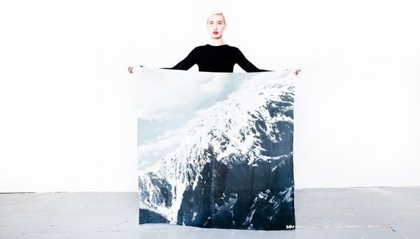 Manner Market Mountains Scarf #clothing #lookbook #women #photography #fashion