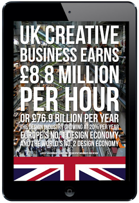 UK creative business earns £8.8 million per hour.