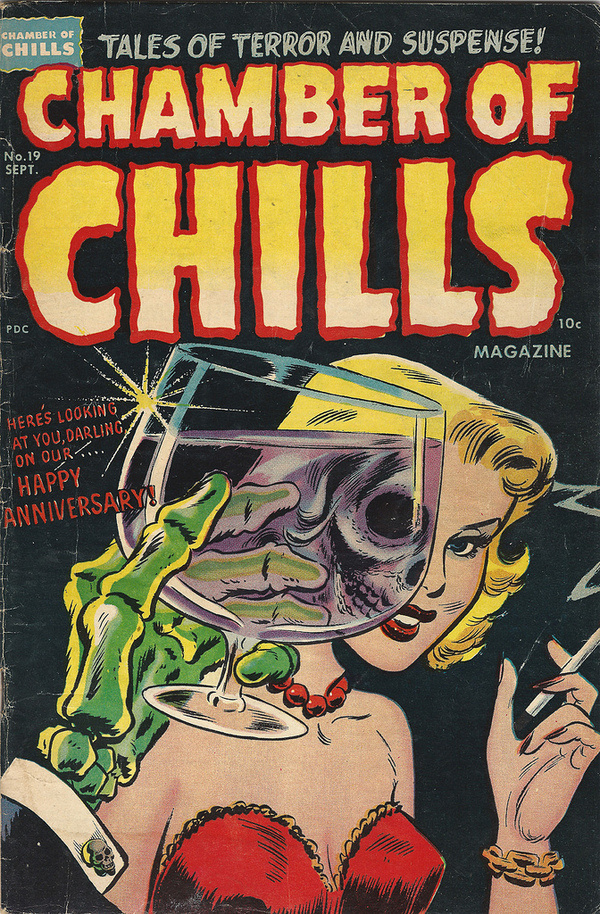 photo #of #cover #comic #illustration #chills #chamber