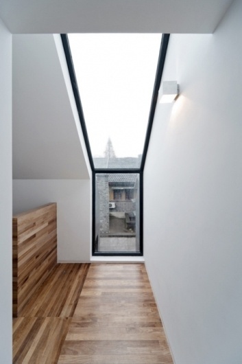 Lyla & Blu #interior #wood #architecture #skylight #light