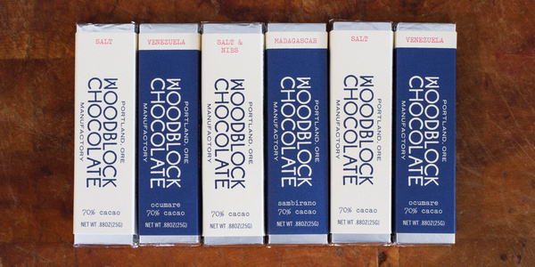 Woodblock Chocolate/ Portland Oregon's own bean to bar chocolate makers #packaging #design #graphic #identity