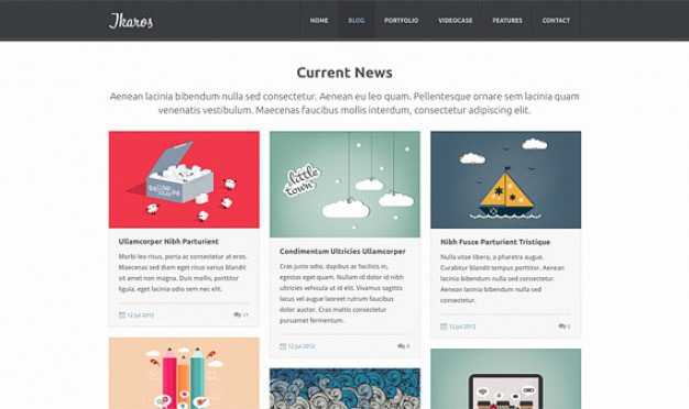 Ikaros blog psd Free Psd. See more inspiration related to Portfolio, Psd, Templates, Blog, Responsive, Html, Horizontal and Freebies on Freepik.