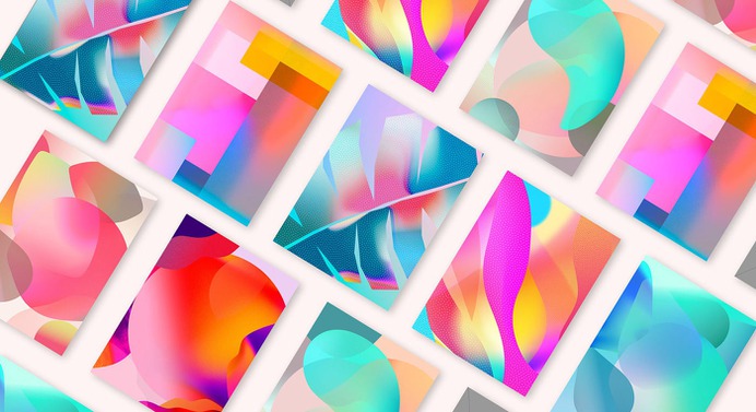 Design Patterns 2018 - Mindsparkle Mag Beautiful patterns used for packaging, branding and digital applications, designed by Atelier Irradié in Paris. #branding #corporate #design #identity #color #photography #graphic #design #gallery #blog #project #mindsparkle #mag #beautiful #portfolio #designer