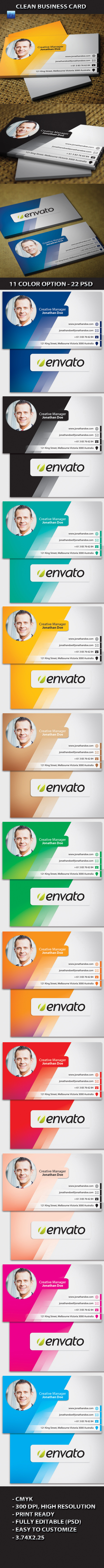 Creative Professional Business Card #card #bussiness #branding