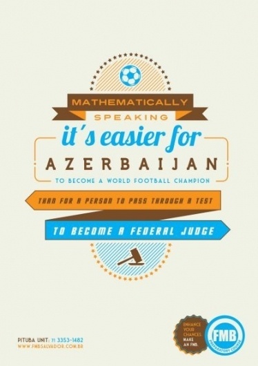 FMB Preparatory Course: Mathematically speaking, 2 | Ads of the World™ #poster