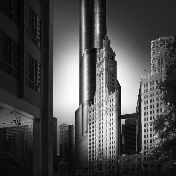 Spectacular Black and White Architecture Photography by Joel Tjintjelaar