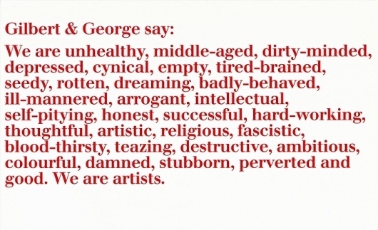 manystuff.org — Graphic Design daily selection #gilbert #george