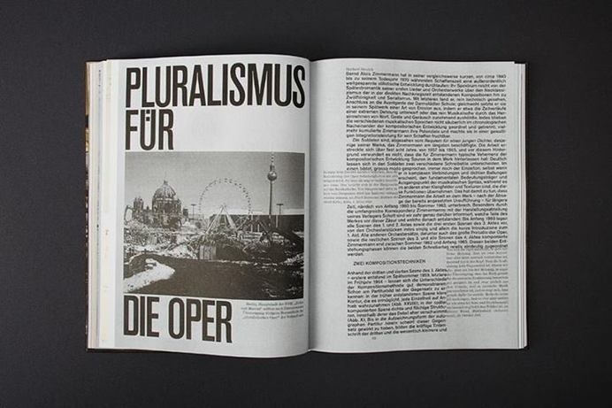 Bayerische Staatsoper - Bureau Mirko Borsche, 2014 #black&white #book #bureau #2014 #borsche #layout #mirko