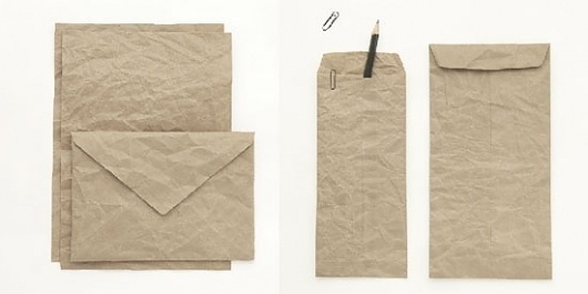 'siwa' paper products by naoto fukasawa for onao #packaging #paper #minimal