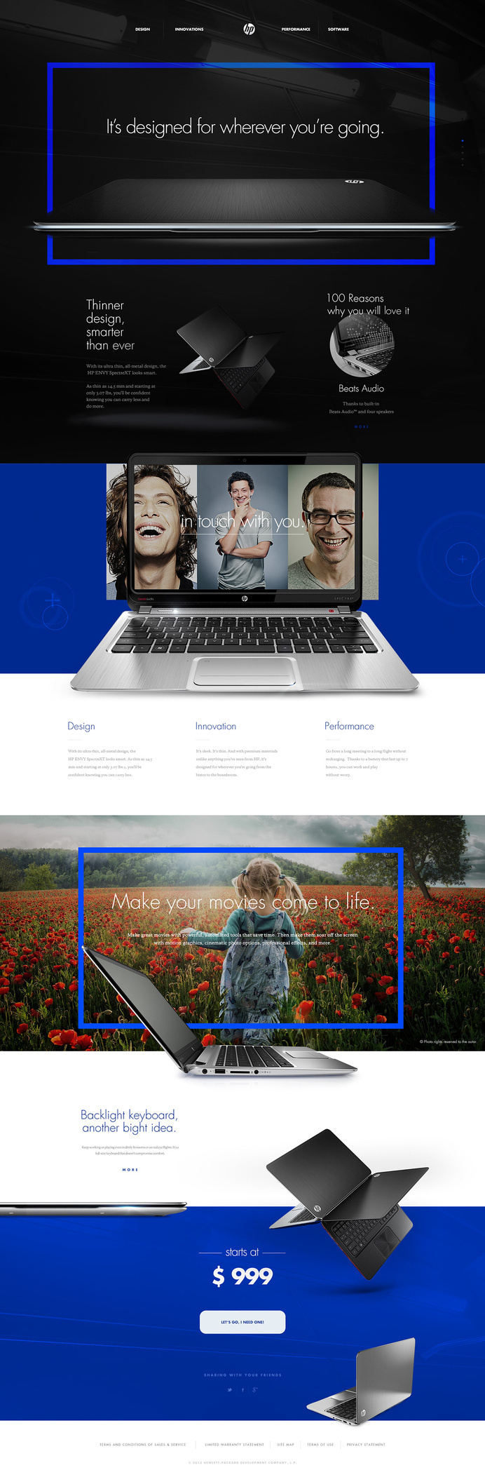 Website, HP