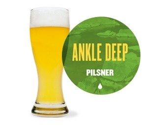 ankle deep pilsner - canal park brewing company #beer #pilsner #brew