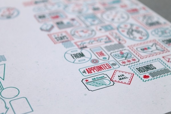 Not For Rental on Behance #stamps #icons #outline