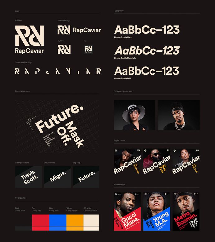 RapCaviar Identity on Behance