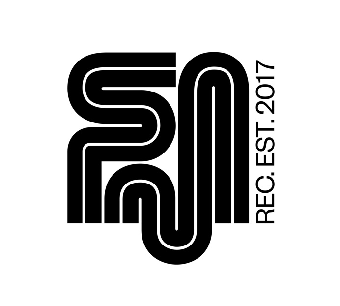 Sign & custom typeface for upcoming record label. Soon.
