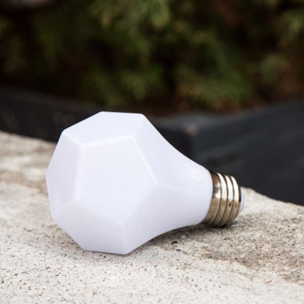 Save energy and money with this sleek, LED lightbulb. #modern #lifestyle #design #product #industrial