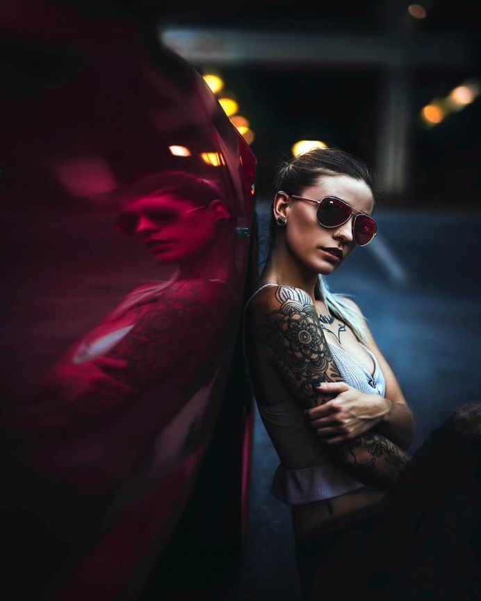 Moody Street Style Portrait Photography by Shani Varner