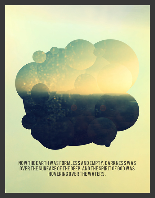 holy spirit project//001 #clouds #genesis #graphic #glory #beginning #jesus #poster #creation #bible #spirit #holy