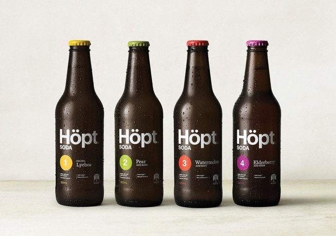 Best Awards - Shine & Inhouse. / Hӧpt #packaging #beverage #bottle