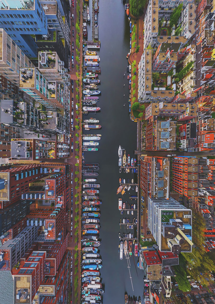 Westerdok Disctrict, Amsterdam, Netherlands