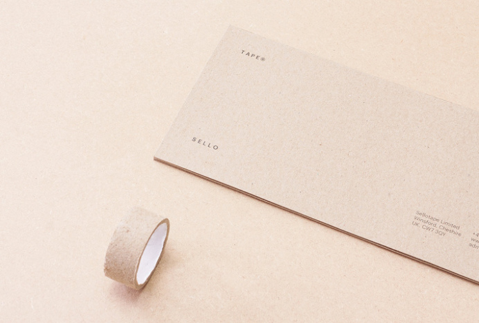 Sellotape by Rajan Solanki #graphic #design #envelope #tape