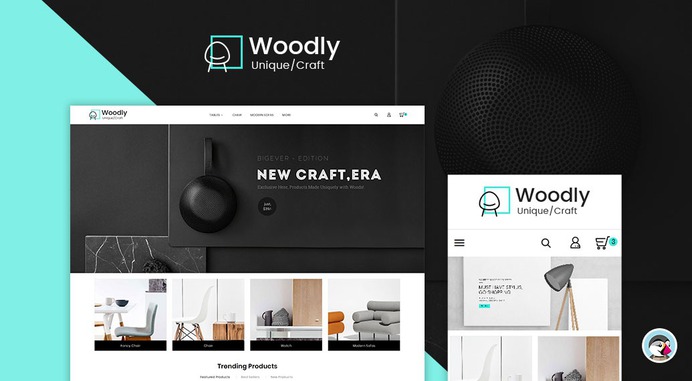 #Woodly #Furniture #Home #Decor #Crafts - #Prestashop #Responsive #Theme | #TemplateTrip #eCommerce #Website #Design #Template