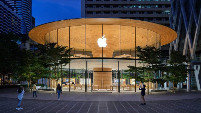 Apple Central World by Foster + Partners