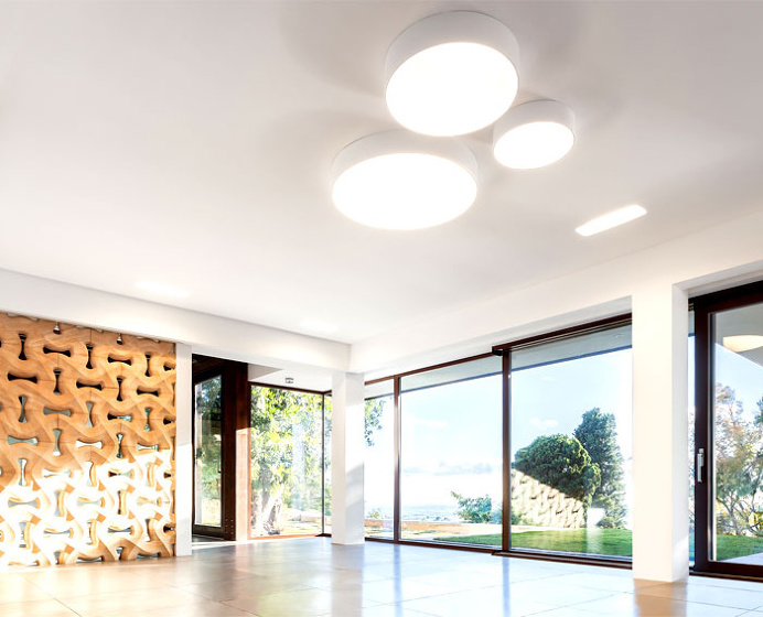 Courtyard House Using a Stand-alone Wall Panel by Lithos Design - wallcoverings, tiles, #walls, wall decor, wallpapers, #architecture