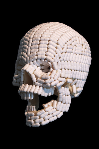 A Cup of Bricks « Zero influence #pills #skull #drugs