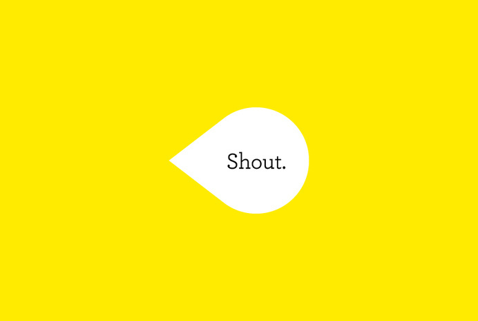 Shout — Studio Hi Ho #dd