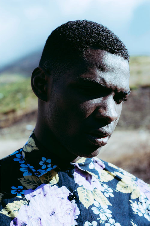 kent andreasen 01 #man #floral #shirt #contrast