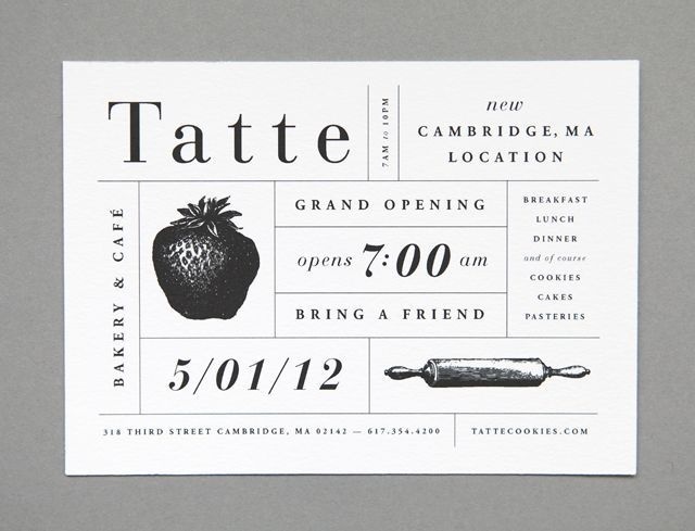 Grand opening #grand #opening #card #typography