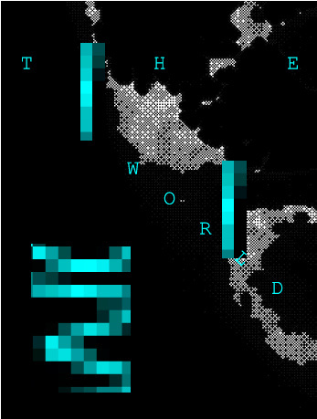 The world #spain #sandra #world #pixel #guerrero #poster #murcia #trend #cool