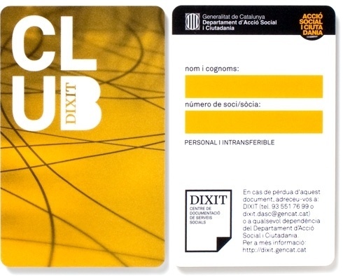Txell GrÃ cia / Club Dixit #card #design #graphic #graph #identity #logo #net #club