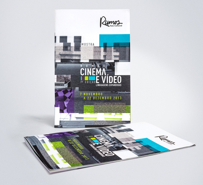 Book #branding #print #brasil #color #design #brand #cine #identity #sao #desconstruction #logo #logotype #movie #desconstruã§ã£o #itaãº #video #megalodesign #mostra #megalo #brazil #paulo #itau #rumos #cinema