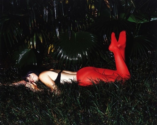 Bettina Komenda | BLDG//WLF #palm #girl #grass #photography #leafs