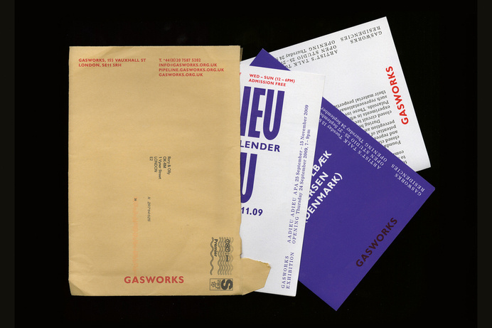 Gasworks - OK-RM #gallery #branding #print #identity #art
