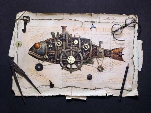 Steampunk Zoo | Retronaut #steampunk
