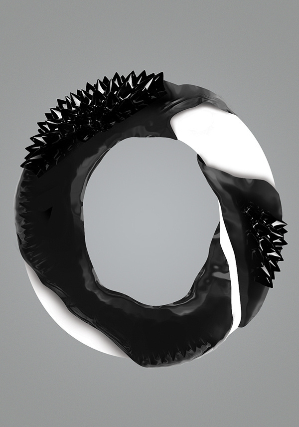 ferrofluid type #typography #ferrofluid