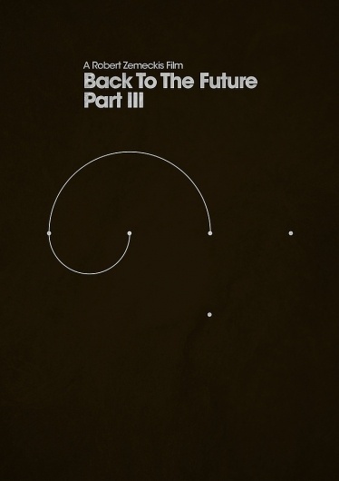 ShootTheGlass — Back To The Future Part III #infographics #the #back #pos #posters #minimal #movies #future #to