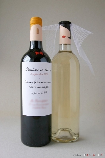mariage-p-a-10x15-blog.jpg (1066×1600) #groom #bride #wine #bottle