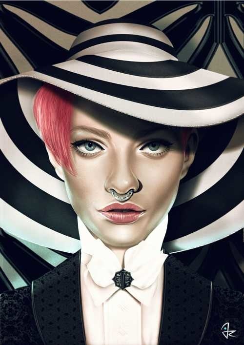 Tablet Digital Portraits by Giulio Rossi