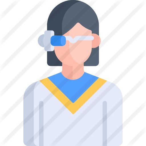 See more icon inspiration related to Virtual glasses, smart glasses, ui, augmented reality, virtual reality, electronics, glasses, vision, user, fashion, interface, avatar, person and people on Flaticon.