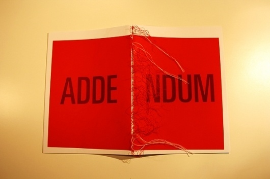 Gagarin Addendum on the Behance Network #binding #red #addendum #design #book #sjaak #boessen #editorial