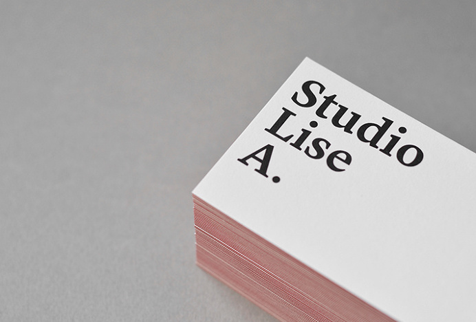 Studio Lise A. by Lise Armand #business #card #print #graphic #design