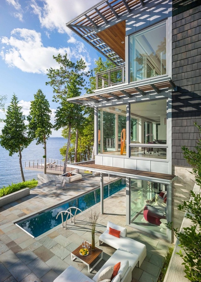 Lake Edge House / TruexCullins Architecture