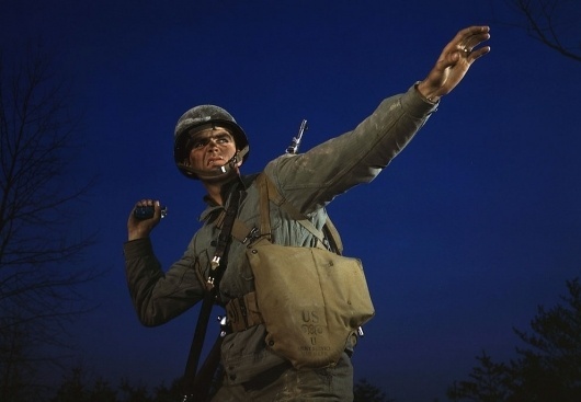 World War II: The American Home Front in Color - Alan Taylor - In Focus - The Atlantic #wwii #soldier #military #grenade #us