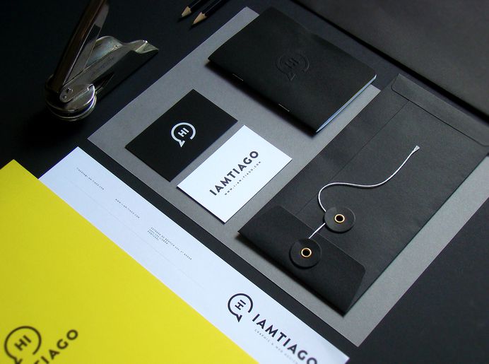 Iamtiago Identity materials on Behance