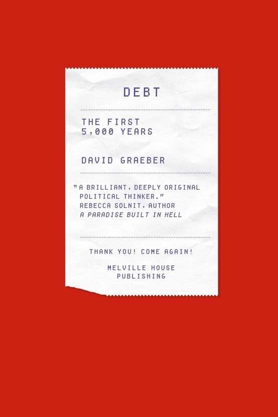 Debt by David Graeber #cover #book