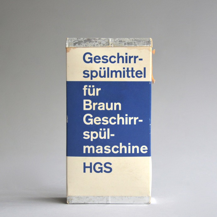 dasprogramm shop: dishwasher detergent, ca 1965