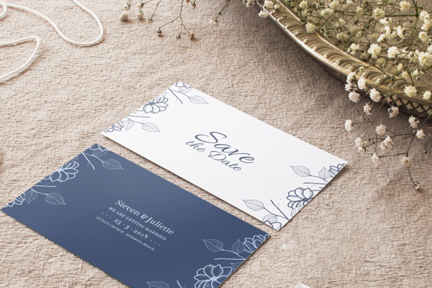 21+ Elegant Wedding Invitation Mockups PSD
